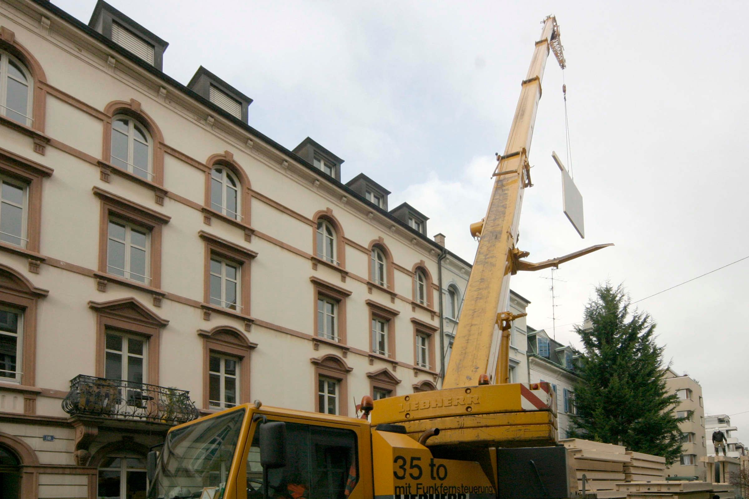 Projektbild Wohnraumerweiterung Sierenzerstrasse in Basel