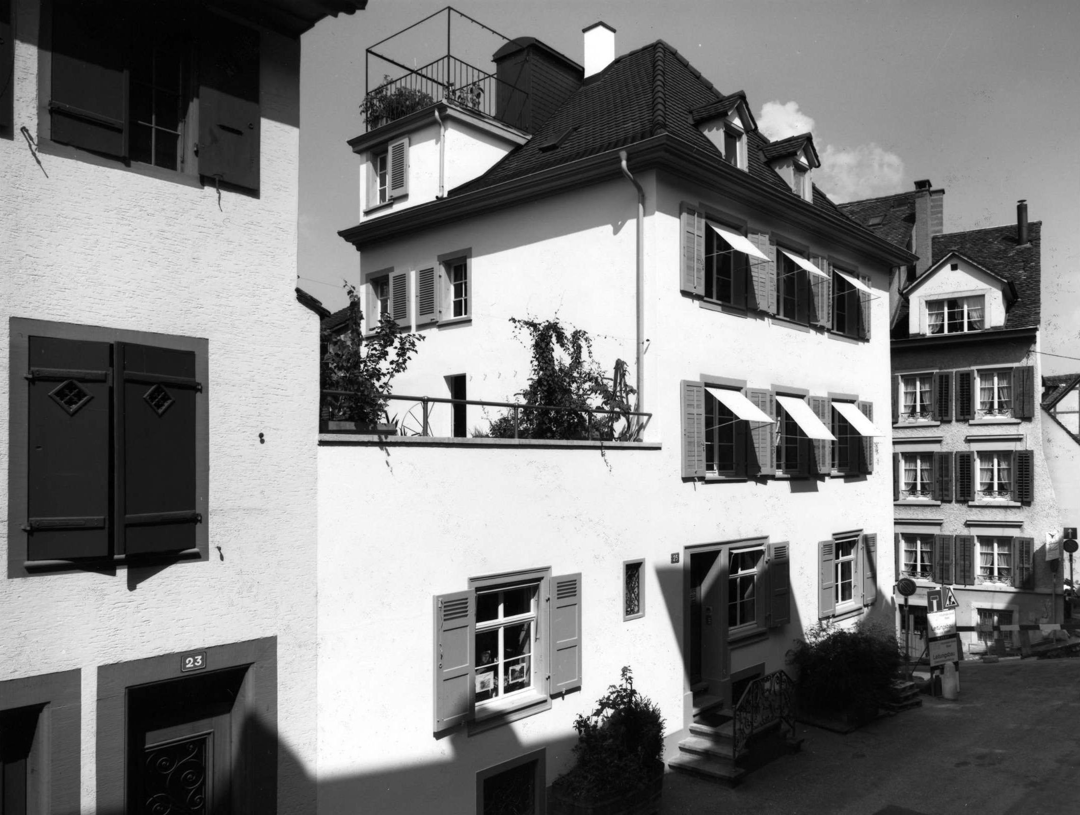 Projektfotografie Umbau Altstadthäuser am Heuberg in Basel