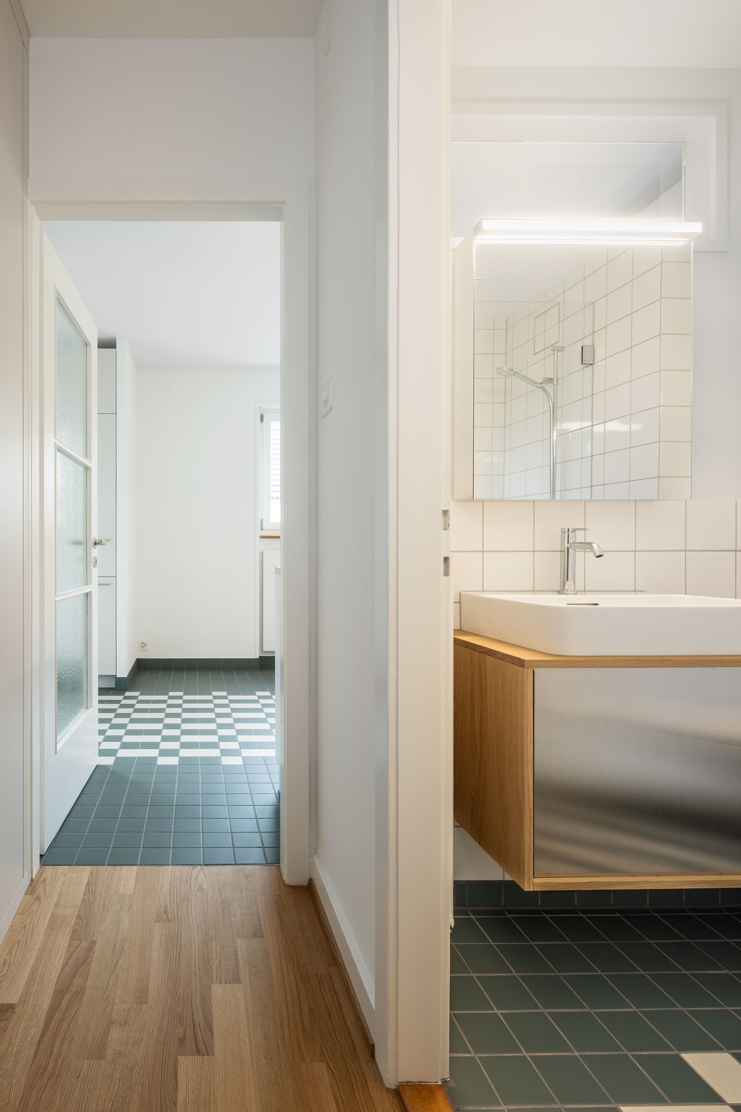 Projektfotografie Sanierung mit Wohnschutzauflagen und Dachausbau _ Basel Breite