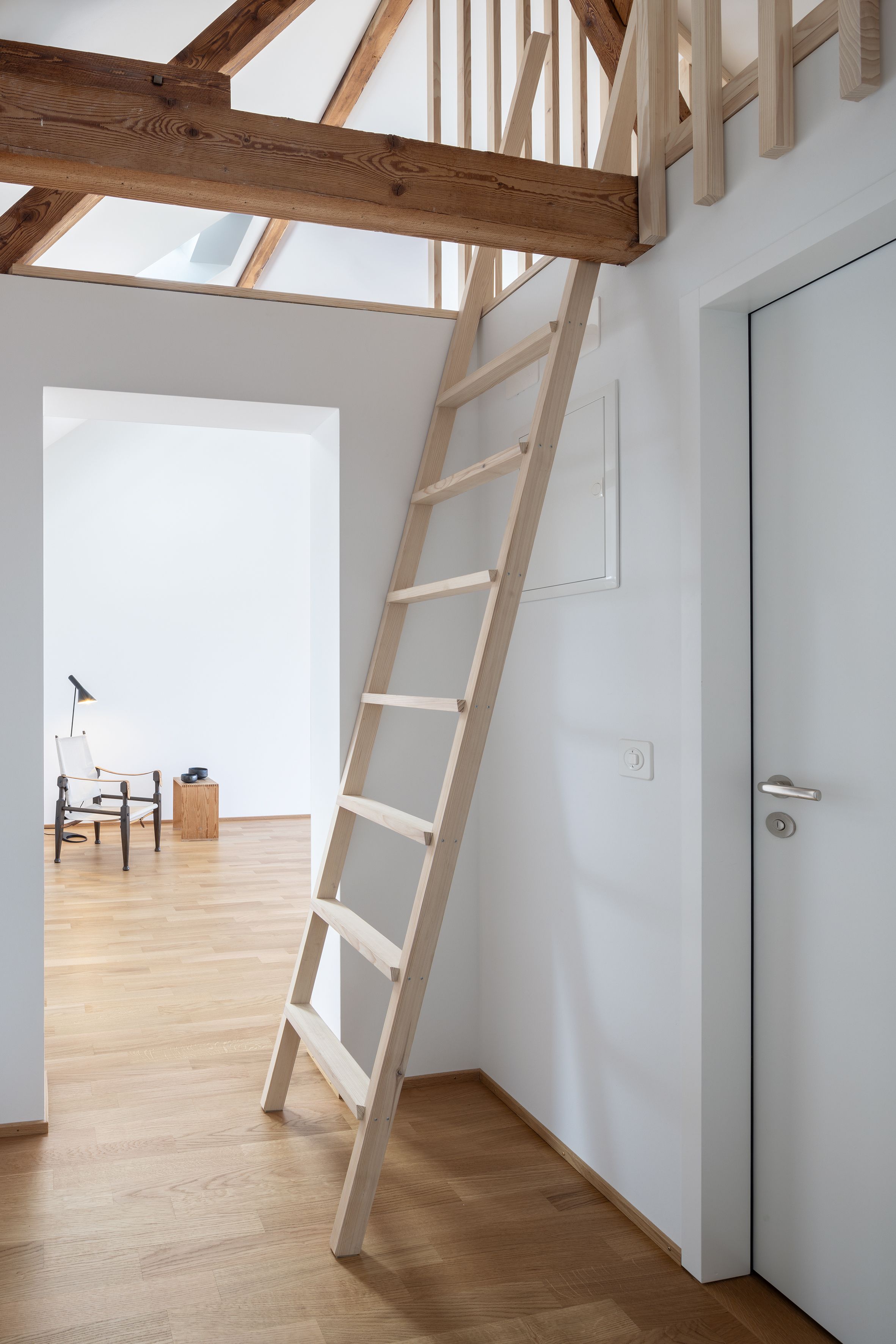 Projektfotografie Sanierung mit Wohnschutzauflagen und Dachausbau _ Basel Breite