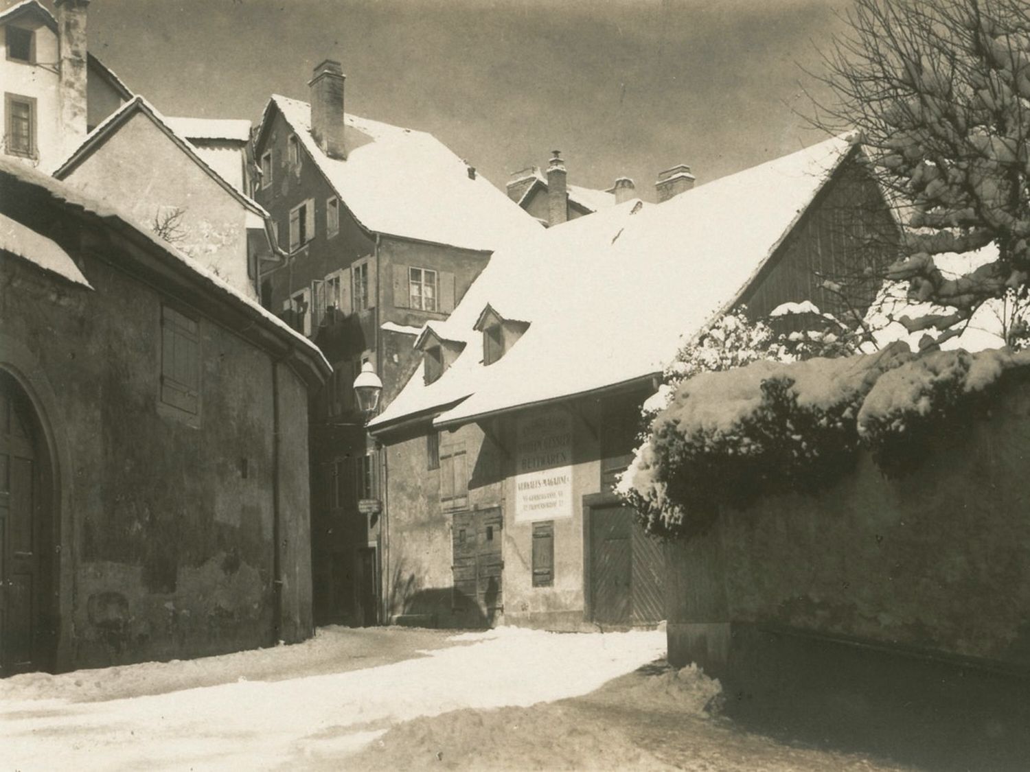 Projektfotografie Mehrgenerationenhaus mit Hofrauverbindung _ am Heuberg in Basel