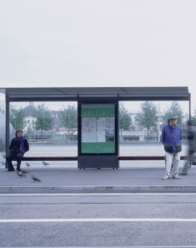 Projektbild «PARAPLUIE» Wartehallen für den öffentlichen Verkehr