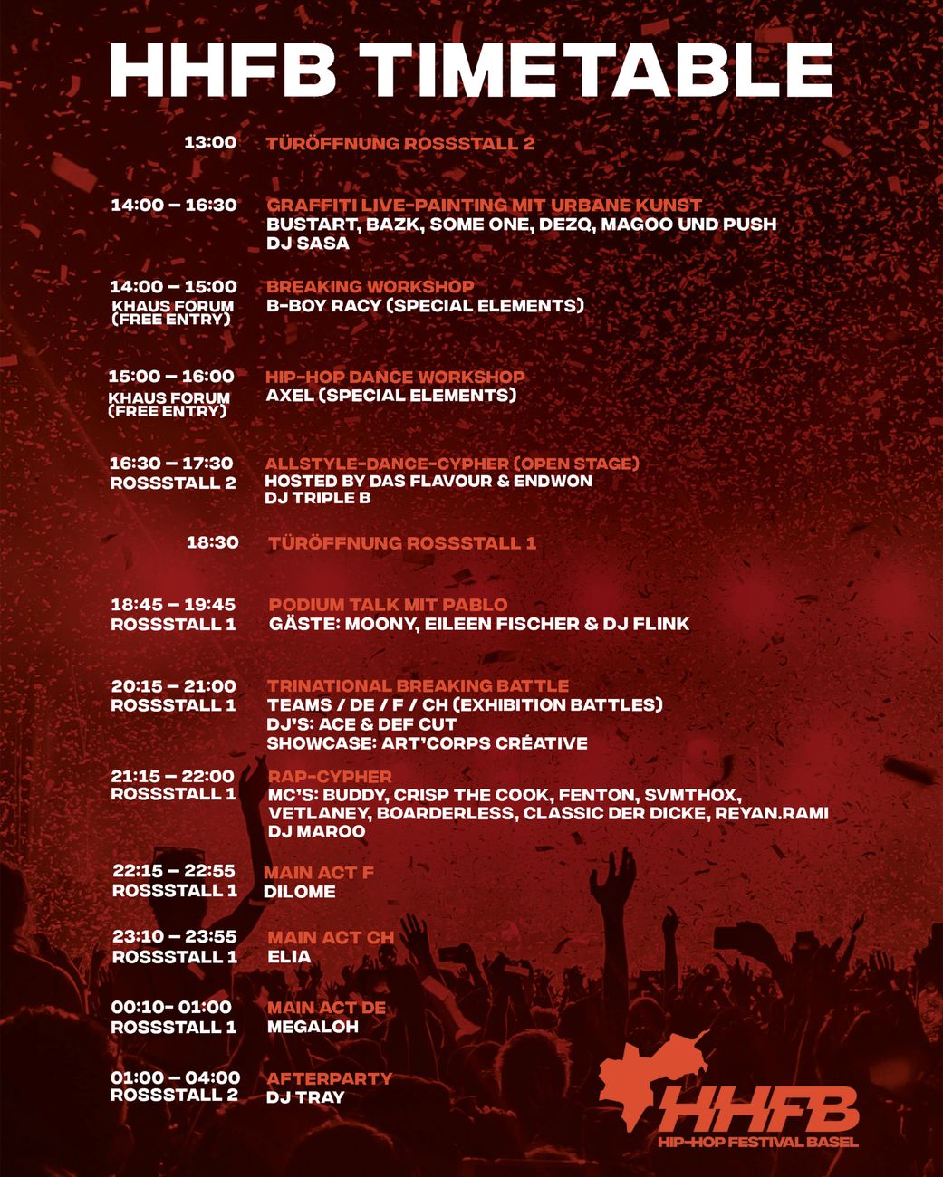 Hip-Hop Festival Basel | KASERNE-BASEL